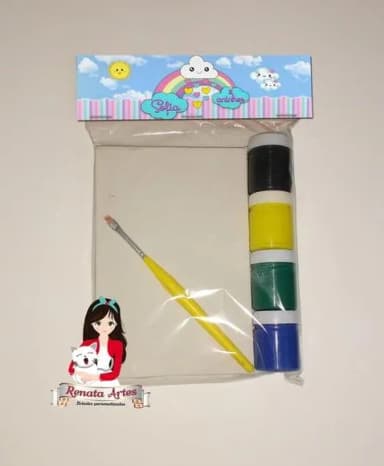 Kit Pintura Personalizado Chuva de Amor