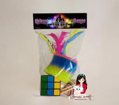 Kit Brinquedos Retrô Tema Balada