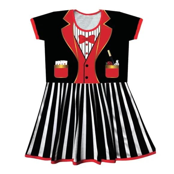 Vestido Infantil Mágico