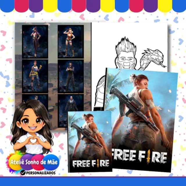Album de Figurinhas Personalizados