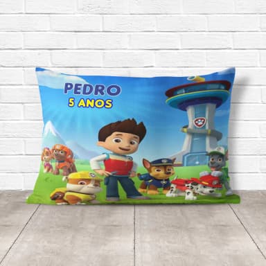 Almofada Personalizada lembrancinhas Patrulha Canina