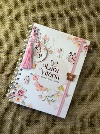 Caderneta de Saúde / Vacinação Personalizada - Borboletas