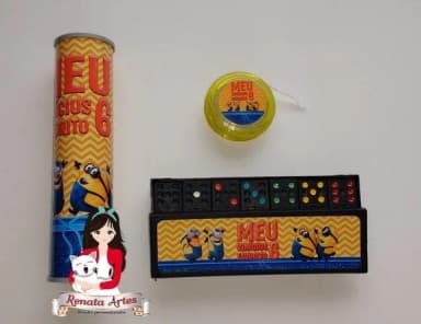 Kit Jogos Personalizado Minions