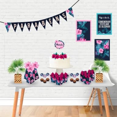 Kit 60 Lembrancinhas Floral