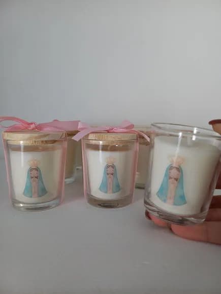 10 Velas Personalizada no Copinho