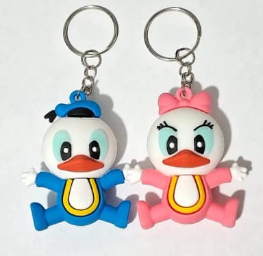 Chaveiro Disney 5,5cm Emborrachado 2 Unidades