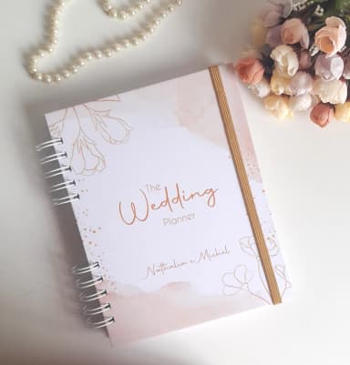 Planner da Noiva + Divisórias c/ Abas Personalizado - Escolha a Capa