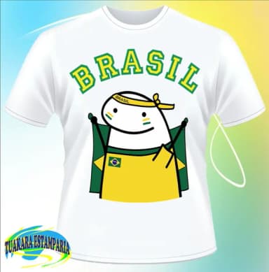 Camiseta Flork Meme Brasil