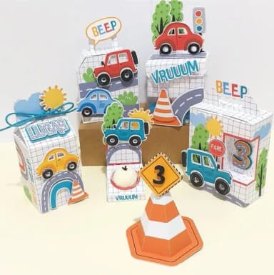 Kit 60 Lembrancinhas Carros