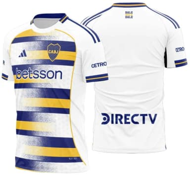 Arte Vetor Camisa Boca Juniors Terceira 2026