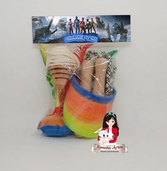 Kit Boa Infância Completo Tema Power Rangers