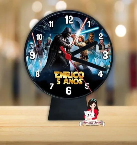 Relógio de Mesa Star Wars