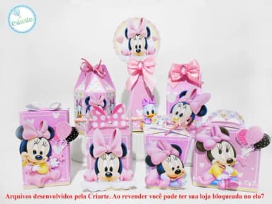 Arquivo de Corte Baby Minnie 30