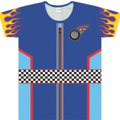 Camiseta Infantil Piloto de Corrida