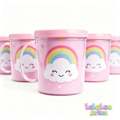 Caneca Chuva de Amor Personalizada