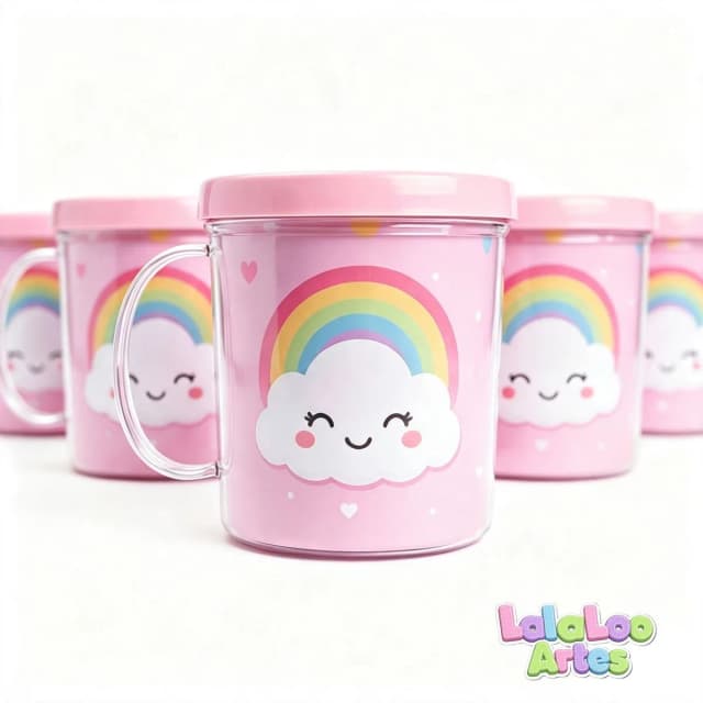 Caneca Chuva de Amor Personalizada