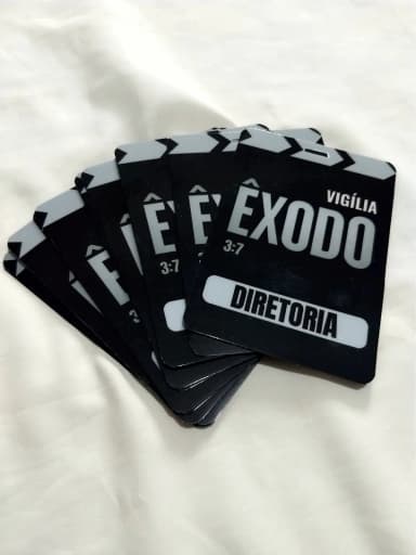 Credencial Personalizada 9x13 para Eventos Festas Shows