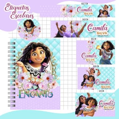 60 Etiquetas Escolares