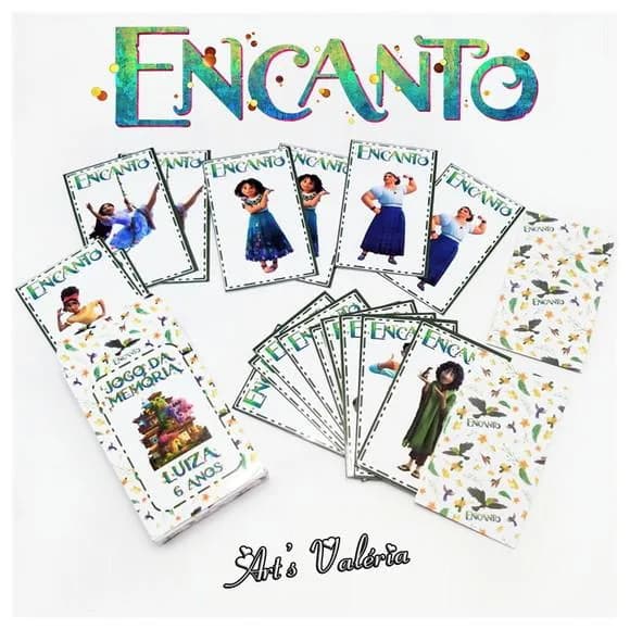 Jogo da Memória Encanto