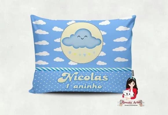 Almofada Personalizada Chuva de Benção 2