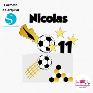 Arquivo Digital - Topo de Bolo Futebol