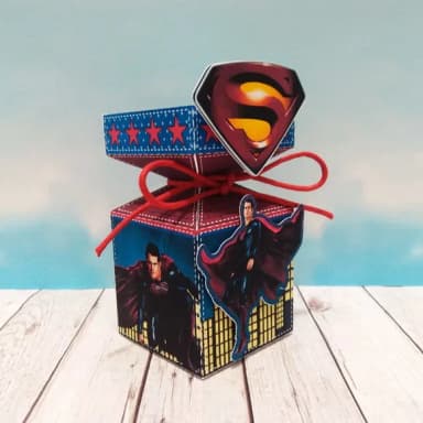 Kit 60 Lembrancinhas Liga da Justiça