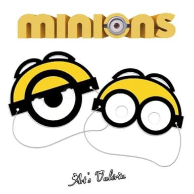Máscara Dos Minions - Cada