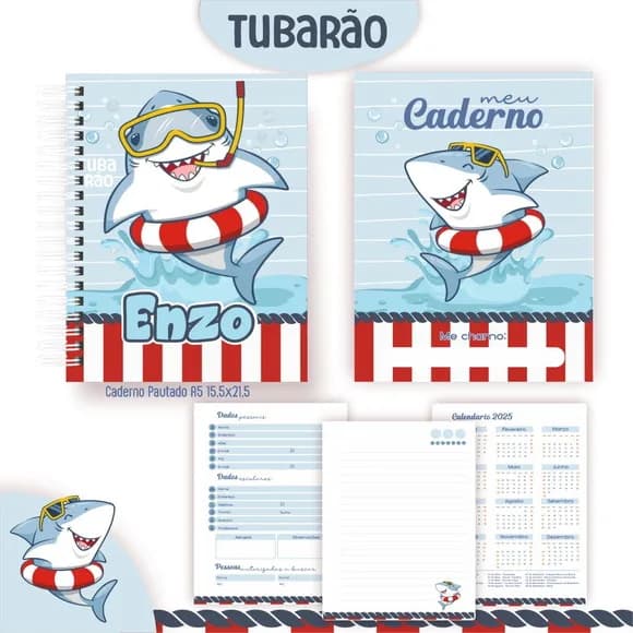 Caderno ou Agenda Personalizada