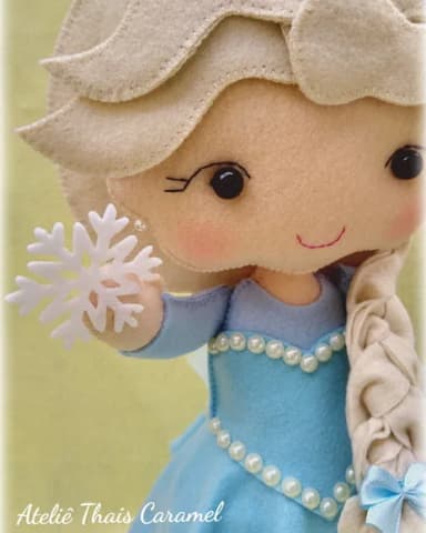 Elsa Frozen feltro