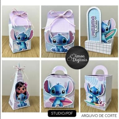 Kit 30 Lembrancinhas Stitch
