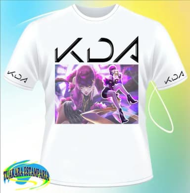 Camiseta LOL KDA Evelynn 01