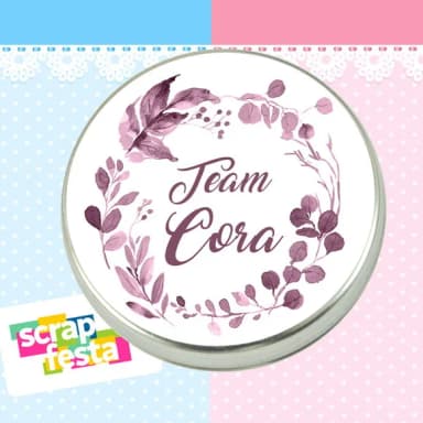 Lembrancinha Chá de Bebê Revelação Aquarela
