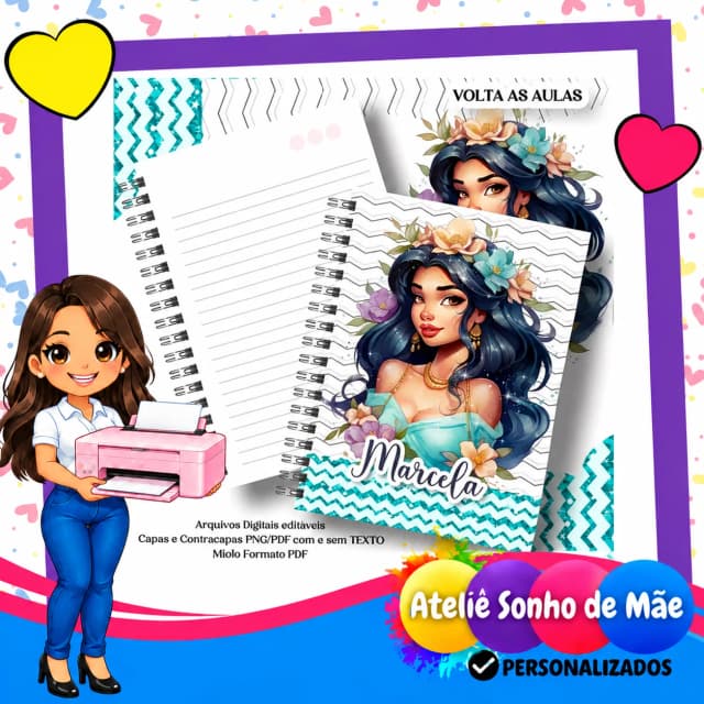 Caderno Personalizado