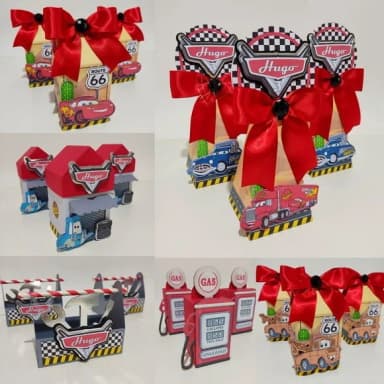 Kit 30 Lembrancinhas Carros
