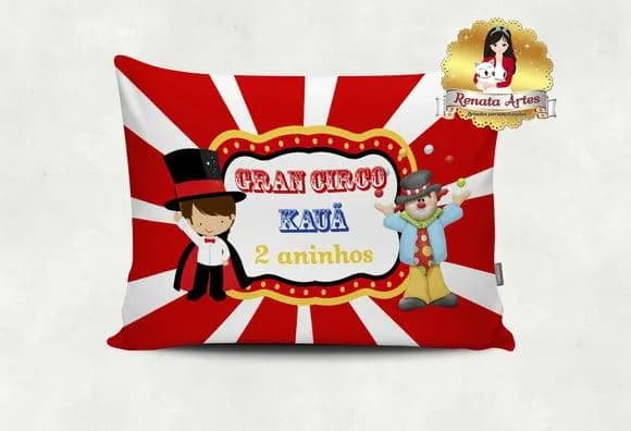 Almofada Personalizada Circo