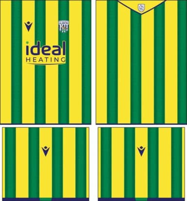 Arte Vetor Camisa Wb Albion Visita 2025-2026