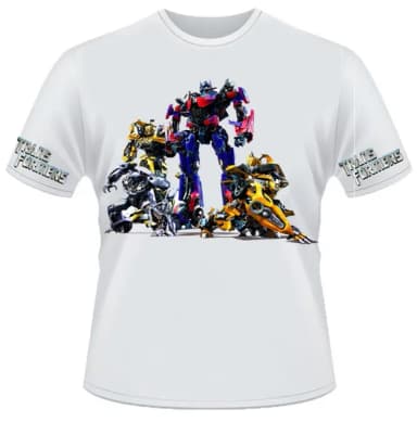 Camiseta Transformers