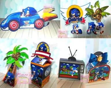Arquivo De Corte Sonic 14