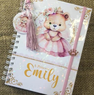 Caderneta de Saúde / Vacinação Personalizada Princesa Ursa