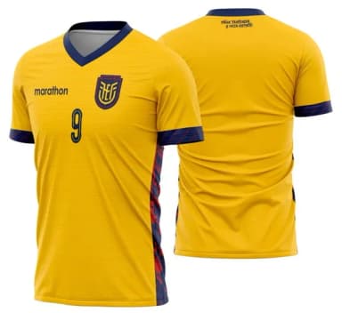 Arte Vetor Camisa Equador Local 2026