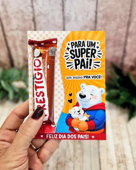 Card Prestígio Dia dos Pais -não Acompanha Prestígio