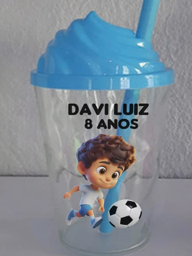 Copo Tampa Chantilly Personalizado Futebol