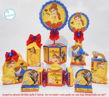 Arquivo de Corte a Bela e a Fera 30