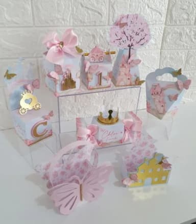 Kit 60 Lembrancinhas Jardim Encantado