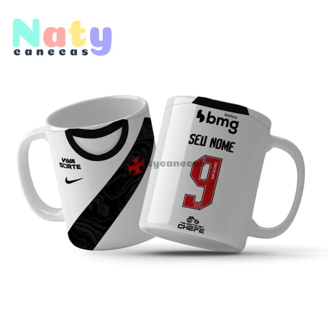 Caneca Personalizada Camisa Vasco 2026