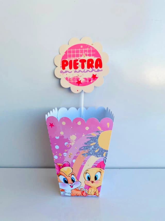 ARQUIVO DE CORTE CENTRO DE MESA LOONEY TUNES 01