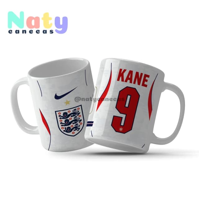 Caneca Personalizada Futebol Inglaterra
