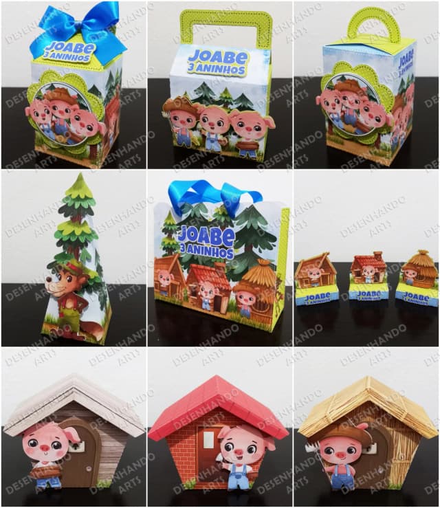 ARQUIVO DE CORTE OS TRÊS PORQUINHOS