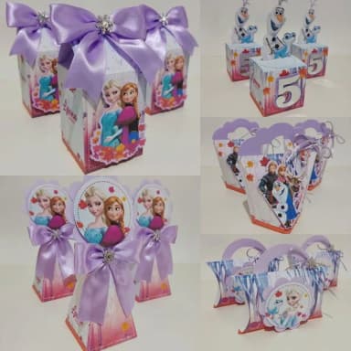 Kit 60 Lembrancinhas Frozen