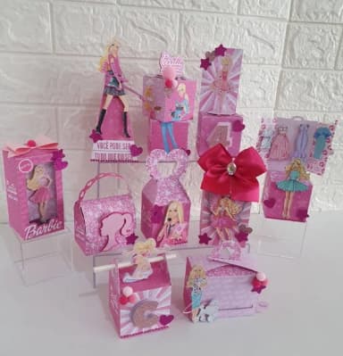 Kit 60 Lembrancinhas - Barbie